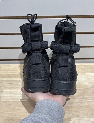 Size 12M/13.5W - Nike SF Air Force 1 High Triple Black Sz 12 864024-003 Pre-Owne