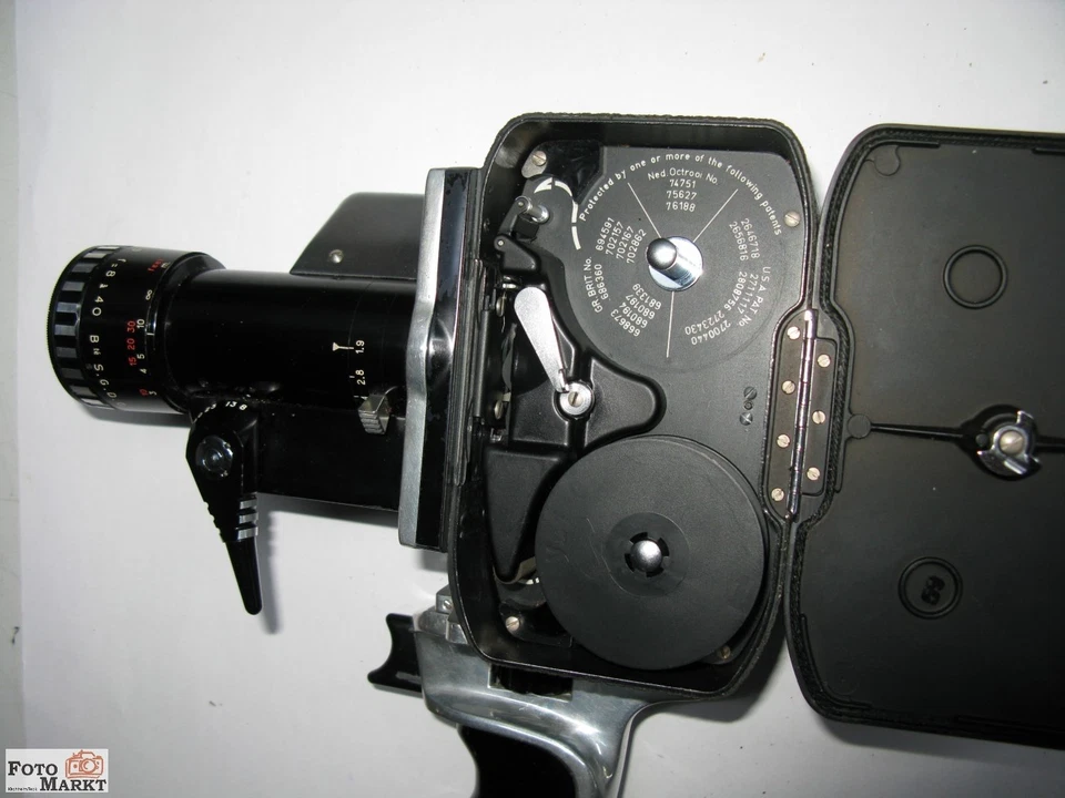 Paillard Bolex Normal 8 Filmkamera P1 Zoom-Reflex Objektiv - Switzerland - Bild 4 von 4