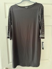 NWT Womens size Large Nicole Miller pearl emb...