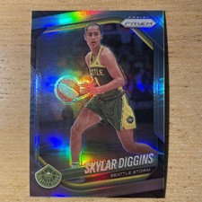 Skylar Diggins 2025 Panini Prizm WNBA Silver Prizm Card #123 Seattle Storm