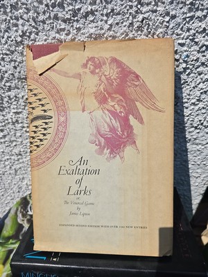 An Exaltation of Larks Hardcover James Lipton First Edition 