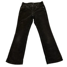 Jag Jeans Corduroy Stretch Boot Cut Pants Size 8 Brown Y2K Low Rise Bootleg