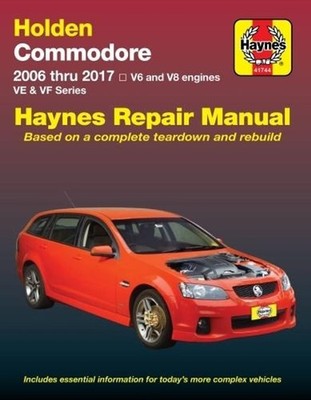 HM Holden Commodore VE VF Petrol 2006-17 by Haynes (English) Paperback Book