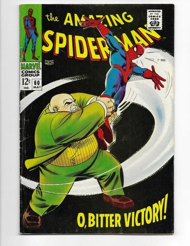 Amazing Spider-Man 60 1968 Marvel Comics VG/F 5.0 Classic Romita Cover Kingpin