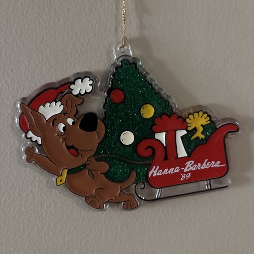 Vintage 1989 Hanna-Barbera Flintstones Scooby Doo Ornaments 4.75 x 3 - Picture 8 of 11