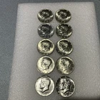 UNC. 10 Kennedy Half Dollar 40% Silver Coins 2x1965 2x1966 2x1967 2x1968 2x1969