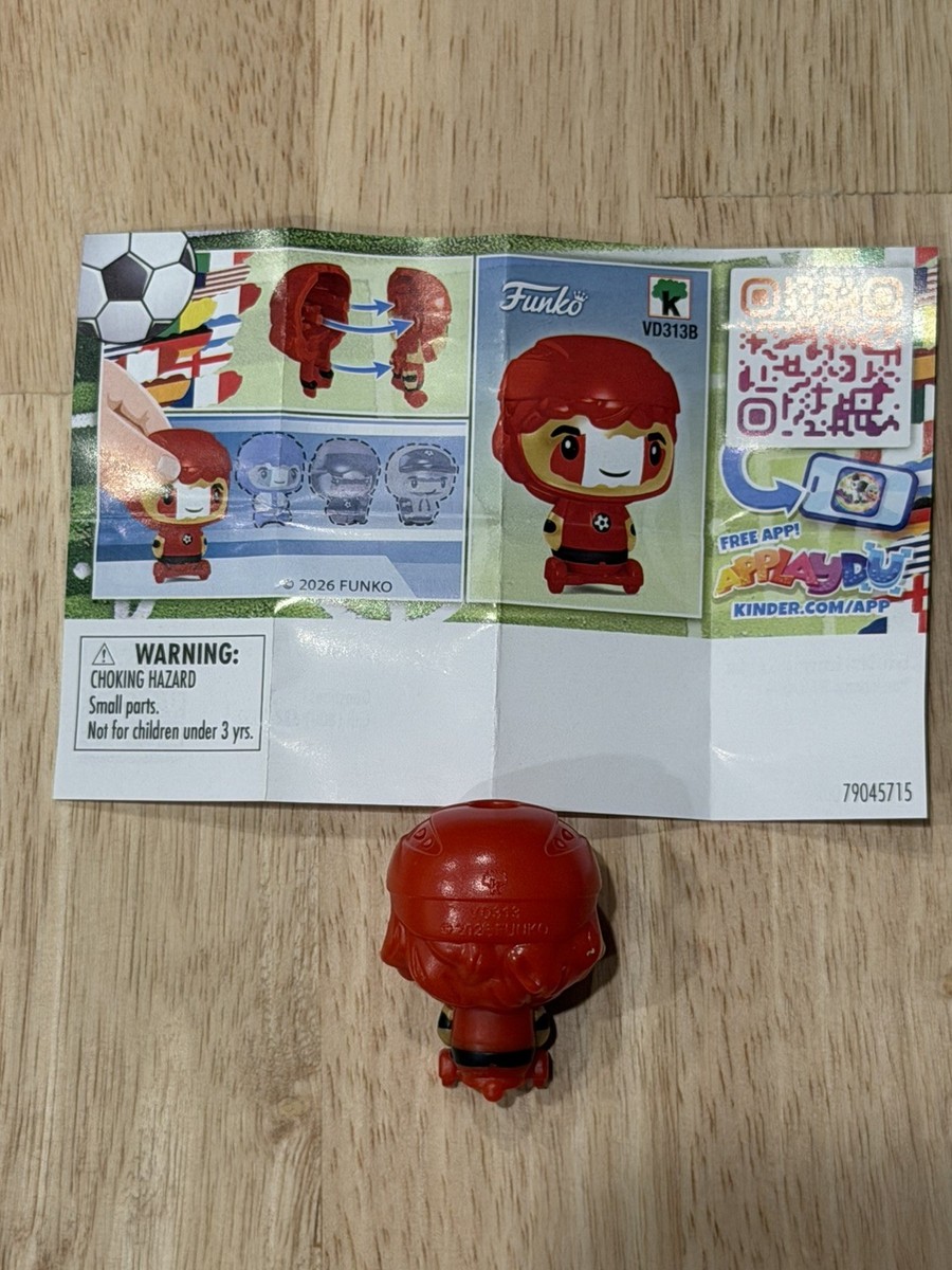 Kinder Joy Funko FIFA World Cup 2026 Canadian Fan Figure Soccer 2