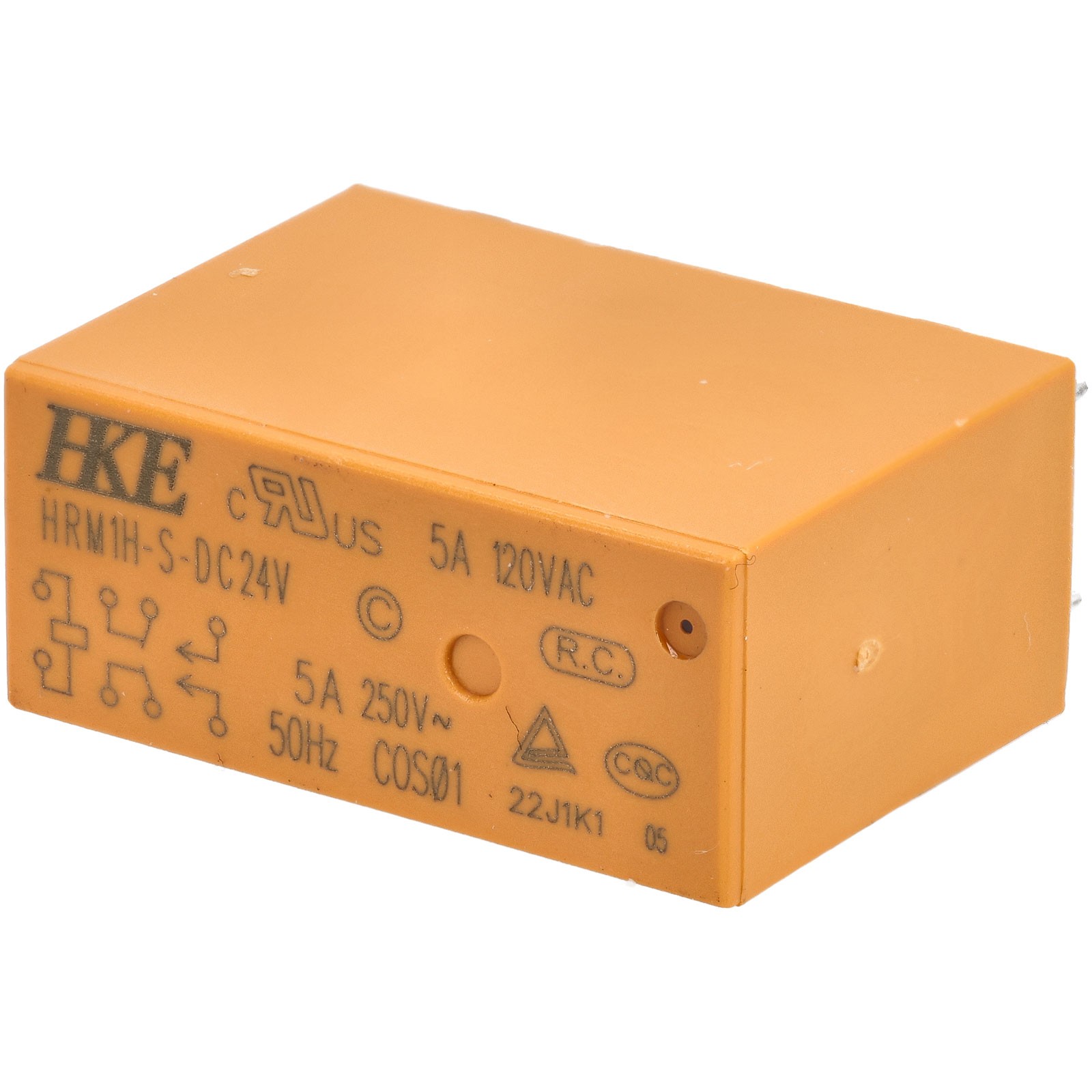R-TECH RT140FF High Sensitivity PCB Relay, DPDT 24VDC 5A