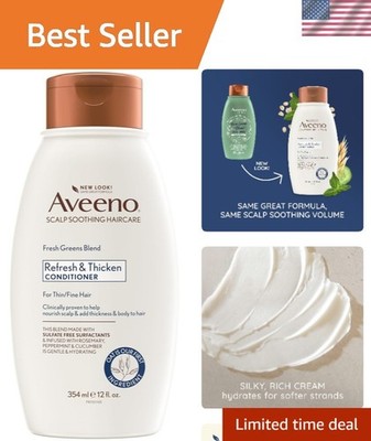 Clarifying & Volumizing Conditioner for Fine Hair - Farm Fresh Inspired 12oz