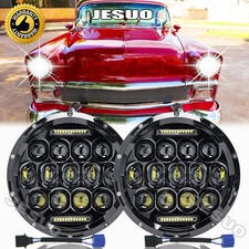 7'' Round LED Headlights For 1953-1957 Chevrolet Bel Air/150/210 Impala Ford
