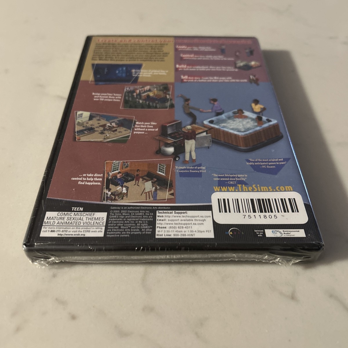 2000 Objets Pour Les Sims 1 Sur PC - Jeu D'occasion - FR - Édition Promo 2003