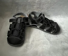 See Kai Run Basics Spencer Fisherman Sandals Shoes Toddler Boys 10 Water Black