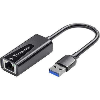 USB Ethernet Adapter, USB 3.0 auf 10/100/1000 Gigabit Ethernet LAN Netzwerkad...
