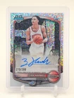ISIAH HARWELL 2025-26 BOWMAN CHROME U 1ST AUTOGRAPH SPECKLE REFRACTOR /299 Q2045