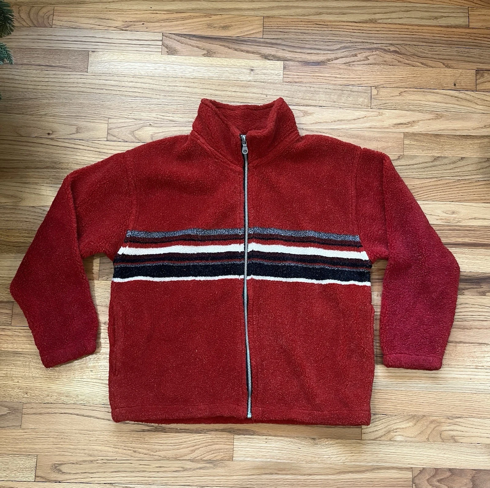 90s Xhilaration Fleece Zip-Up Size Large