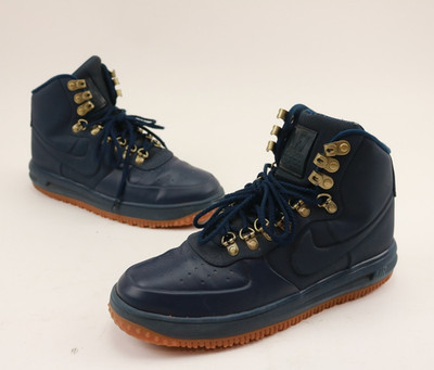Nike Lunar Force 1 Duckboot Dark Obsidian Boots Shoes Mens Size 9.5