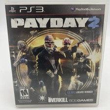 Payday 2 - Sony PlayStation 3 ps3 (2013) - No Manual