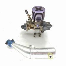 Vecchio motore Skool Vintage Traxxas 4007 TRX Pro Nitro .15 (non testato)