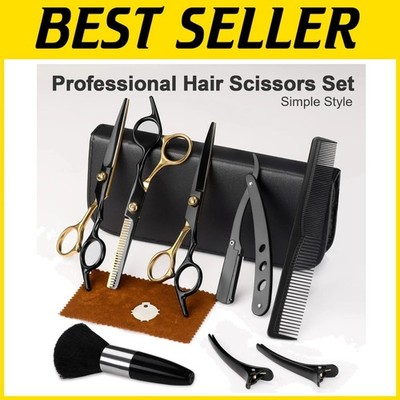 Professional Hair Cutting Scissors Set