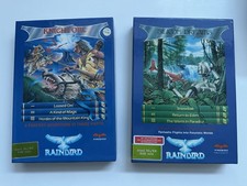 ATARI XL/XE: Silicon Dreams + Knight Orc (CIB Tapes) IMBALLO ORIGINALE RARO