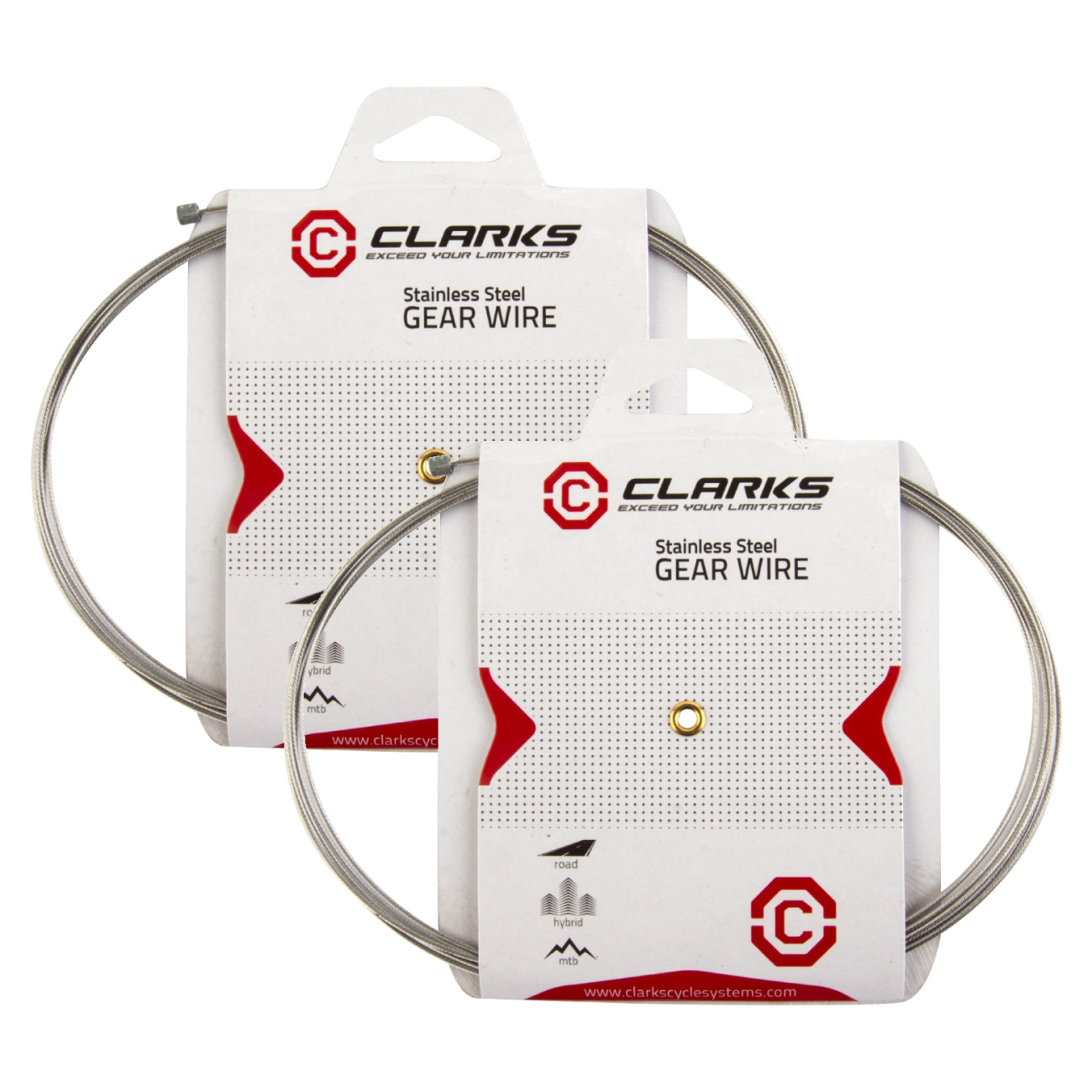 Упаковка из 2-х зубчатых колес Clarks из нержавеющей стали спереди или сзади 2275 мм 11 мм серебристого цвета 3090₽