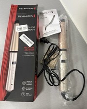 REMINGTON SHINE THERAPY Curling Wand, Infused 1-1  In, Tested, Open Damaged Box