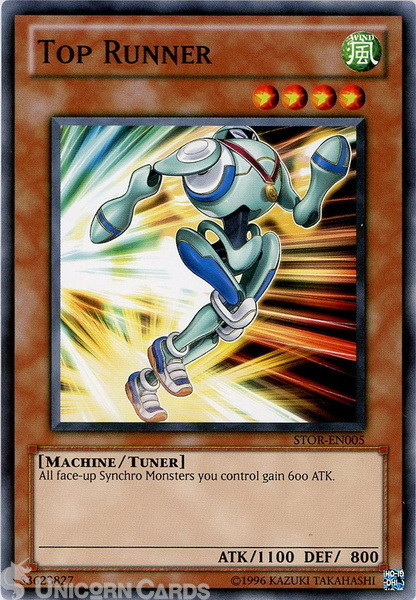 STOR-EN005 Top Runner Common UNL Edition Mint Yu-Gi-Oh! Card