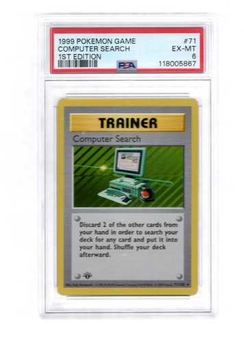 Computer Search (1st Edition) graded PSA 6 for sale on eBay