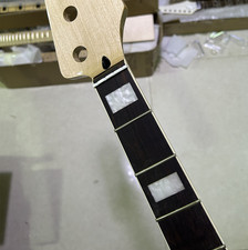 4 string BASS guitar neck part 20 fret 34" Rosewood Block Inlay gloss