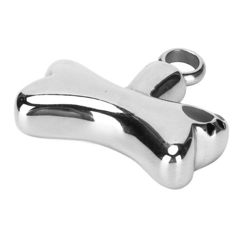 ヘPet Bone Print Urn Pendant Openable Stainless Steel Sweatproof Commemor - Picture 7 of 12