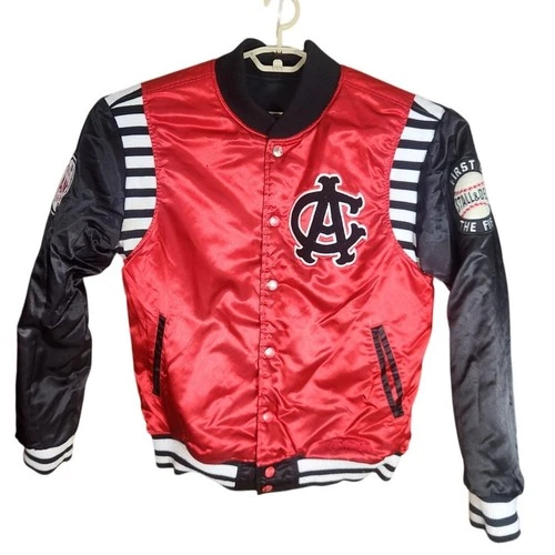 Stall & Dean Negro League Chicago American Giants Reversible Jacket Men's XL video thumbnail