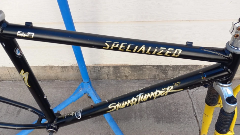 Vintage Specialized Stumpjumper FS Mountain Bike Quadro de Substituição - Imagem 3 de 4