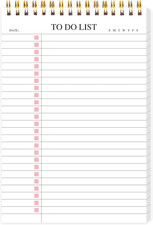 To Do List Notepad, Undated Daily Planner Notepad with to Do List Notebook Check