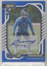 2022 Absolute Rookies Spectrum Blue Signatures 25/25 Roger McCreary Auto 0c2