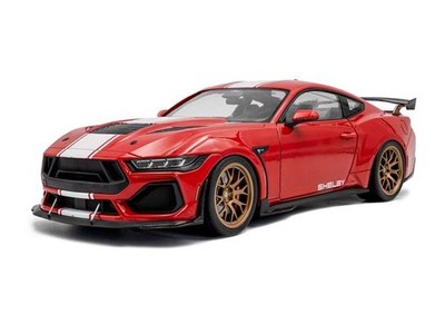 2025 Ford Mustang Shelby Super Snake Race Red 1:18 Scale Model - Solido S1813801
