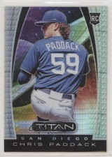 2019 Panini Chronicles Titan Hyper Prizm 252/299 Chris Paddack #7 2l4