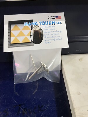 Vinyl Siding Hanger/Hook. Uses existing drip holes.Hang Tough,LLC.