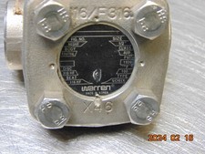 WARREN STAINLESS S. CHECK VALVE 1/2"NPT 800 LB 803HF 1920PSI F316L