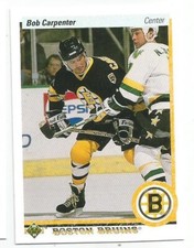 BOB BOBBY CARPENTER 1990-91 UPPER DECK CARD MINT CONDITION