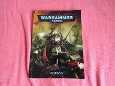 2012 GAMES WORKSOP BOOK WARHAMMER 40,000 RULE BOOK