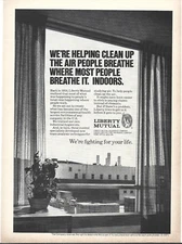 Liberty Mutual We're Fighting for Your Life Print Ad from 1971