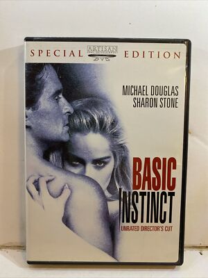 Basic Instinct (DVD, 1992) Special Edition Unrated Director's Cut