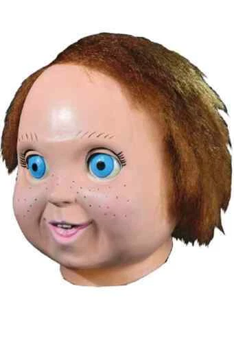 Good Guy Mask Child's Play Chucky Fancy Dress Halloween Adult Costume Accessory - Image 2 of 2
