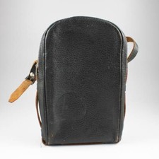 Kodak - Cine Zipcase - Black Leather Case Bag - Pouch w/Strap for Movie Camera