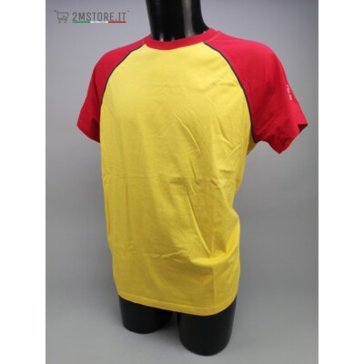 T-Shirt SERGIO TACCHINI MARE Soleil Gelb Rot Rundhals Top Qualität