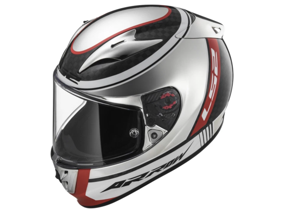 LS2 Integralhelm FF323 Arrow C Evo Fury Carbon | Chrome Carbon | Motorradhelm... - Bild 3 von 4