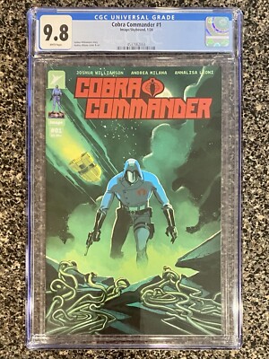 COBRA COMMANDER 1 CGC 9.8 2023 IMAGE COMICS GI JOE TRANSFORMERS UNIVERSE