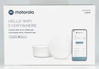 Motorola Mesh WiFi Router Extender 2 Pack  AX1800 -White - STILL IN PLASTIC WRAP