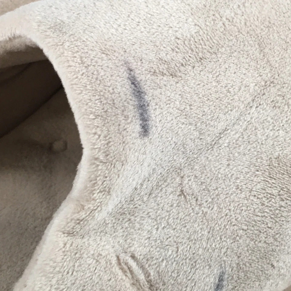 Zapatillas Dearfoam para mujer 11-12 beige mula sin cordones informales cómodas punta cerrada planas Foto 4 de 4