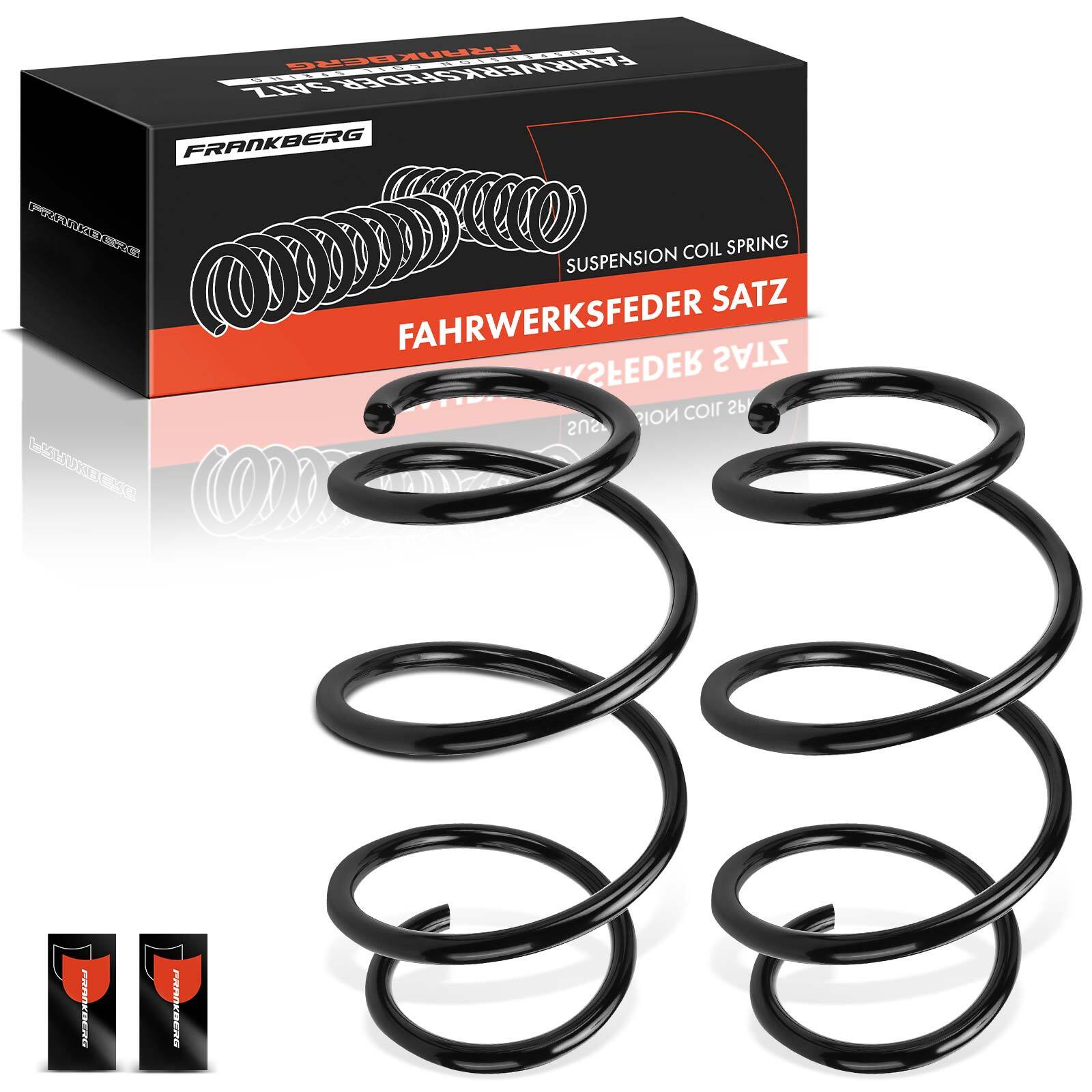 FRANKBERG 2x Coil Spring Set for Mitsubishi Outlander III 2012-2015 Front RA1445